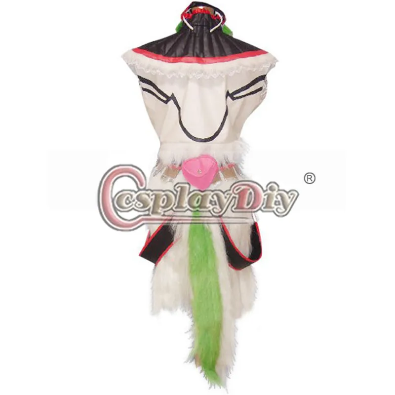 Cosplay&Ware [1]Cosplaydiy Monster Hunter White Unicorn Cosplay Costume Adult Women Halloween Anime D0515 -Cosplay&Ware anime Shop