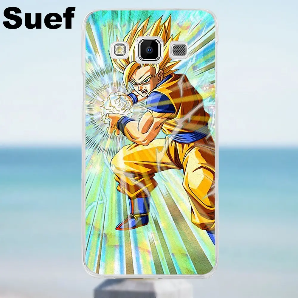Suef Ball Z Goku Saiyan Dragon для Galaxy Alpha Core Prime Note 2 3 4 5 S3 S4 S5 S6 S7 S8 mini edge Plus Мягкий Модный