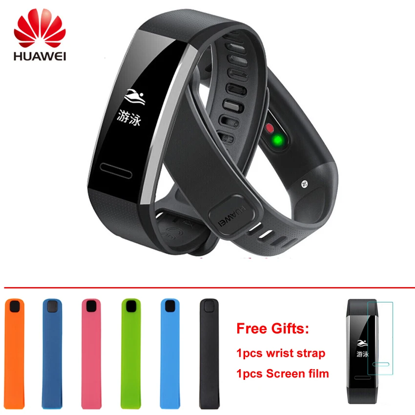 Смарт браслет Huawei Band 2 Pro B29 B19 фитнес GPS трекер OLED монитор сердечного ритма