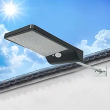 Светодиодный солнечный свет 36 светодиодный 450LM движения PIR Сенсор уличные фонари на солнечных батареях для сада на открытом воздухе солнечной энергии освещение Водонепроницаемый IP65 настенные светильники