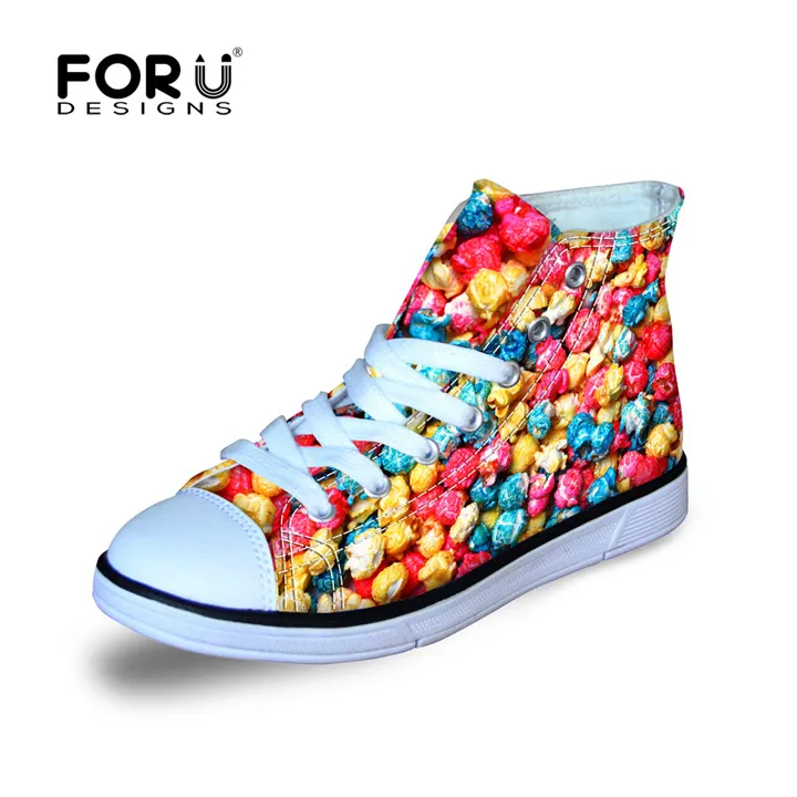 FORUDESIGNS/детская обувь для мальчиков и девочек, Прогулочные кроссовки для велоспорта, детские высокие спортивные парусиновые туфли детские кроссовки обувь - Цвет: C0953AT