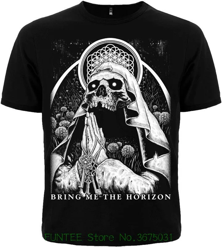 

2018 New Arrival Funny Rock Metal Band Bring Me The Horizon Sempiternal Men's T-shirt Size S M L Xl