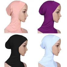 Sale Full Cover Women Muslim Cotton Hijab Islamic Underscarf Shawls And Hijabs Free Shipping мусульманская одежда muslim hijab dress 2015 islamic hijabs dresses