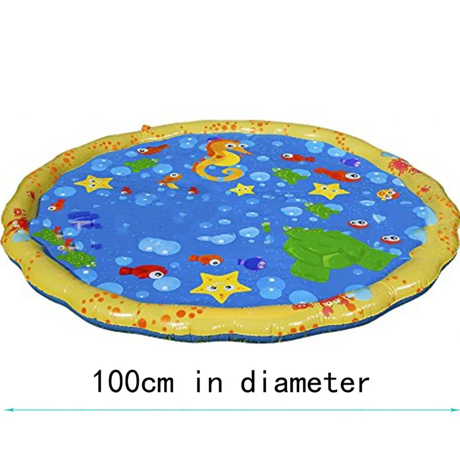 Летний бассейн детский болотный детский игровой бассейн открытый брызги и брызги воды спрей коврик игровой спринклер коврик охлаждающий коврик