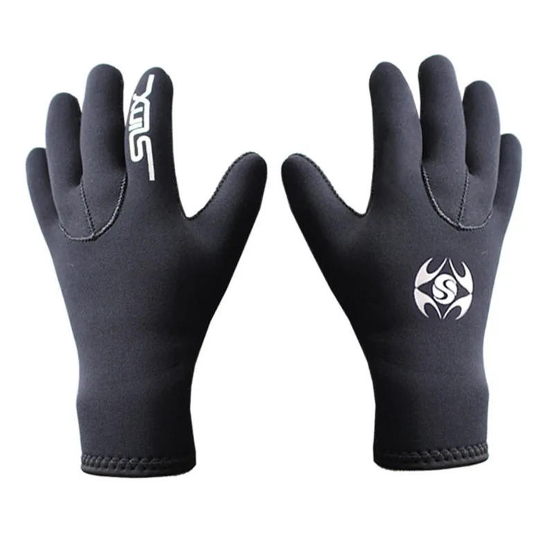 SLINX 3 мм неопреновые перчатки для дайвинга, сёрфинга, спортивные перчатки, гидрокостюм, водонепроницаемая зимняя одежда для плавания и дайвинга