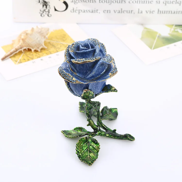 Свадебный подарок, металлический сувенир для украшения дома на День святого Валентина - Цвет: blue