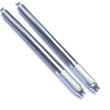 5 шт./партия, нержавеющая игла для микроблейдинга, ручная Татуировка, ручка для перманентного макияжа бровей