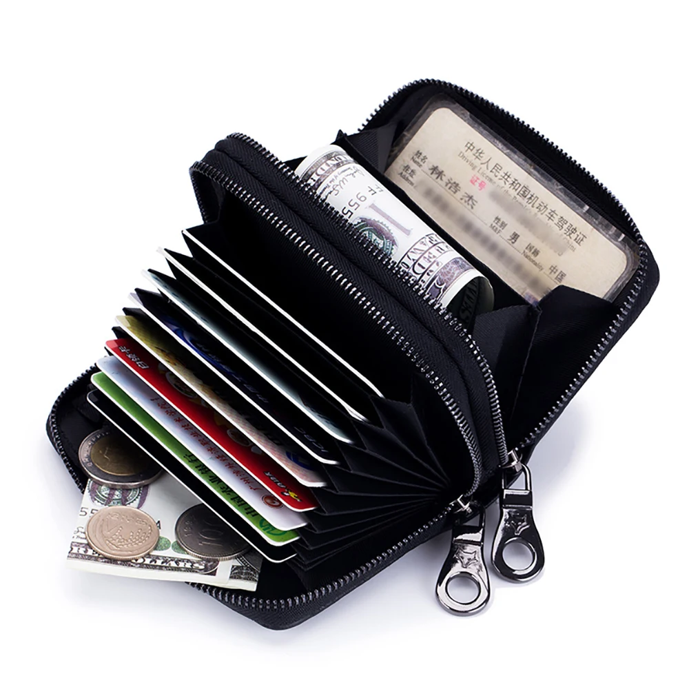 Бизнес-держатель для карт женский бумажник с отделениями для карт из натуральной кожи Rfid водительские права сумка для путешествий кредитный кошелек портмоне чехол