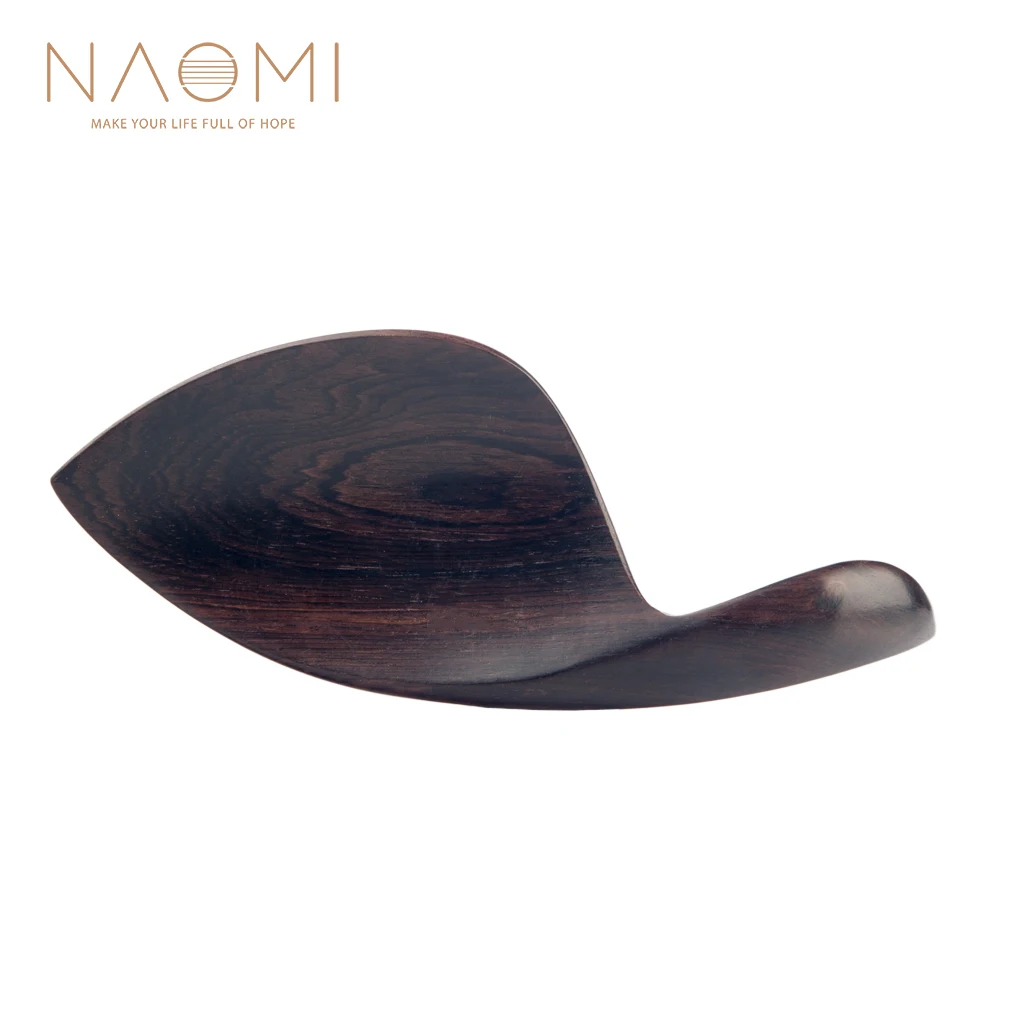 

NAOMI Chinrest 4/4 Ebony Violin Chin Rest For 4/4 Violin Fiddle Chin Rest Violin Parts Accessories New