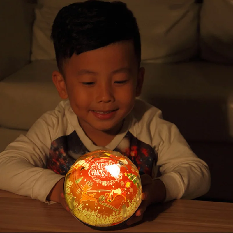 

Intelligent Rotary LED Magic Lamp Starry Sky Universe Planet Constellation Rotating Projector Remote Control Toy Light Ball