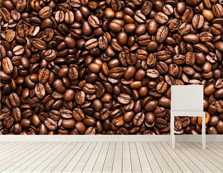 Custom 3d murals.Coffee beans wallpapers,coffee shop restaurant kitchen living room tv sofa wall bedroom waterproof wallpaper Custom 3d murals.Coffee beans wallpapers,coffee shop restaurant kitchen living room tv sofa wall bedroom waterproof wallpaper