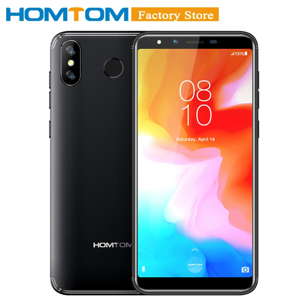 

HOMTOM H5 3GB + 32GB 3300mAh Fast Charge Mobile Phone 5.7inch HD Face ID 13MP Camera MT6739 Quad Core 4G Unlocked Smartphone