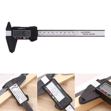 New Arrival 150mm 6 Inch LCD Digital Electronic Carbon Fiber Vernier Caliper Gauge Micrometer Measuring Tool