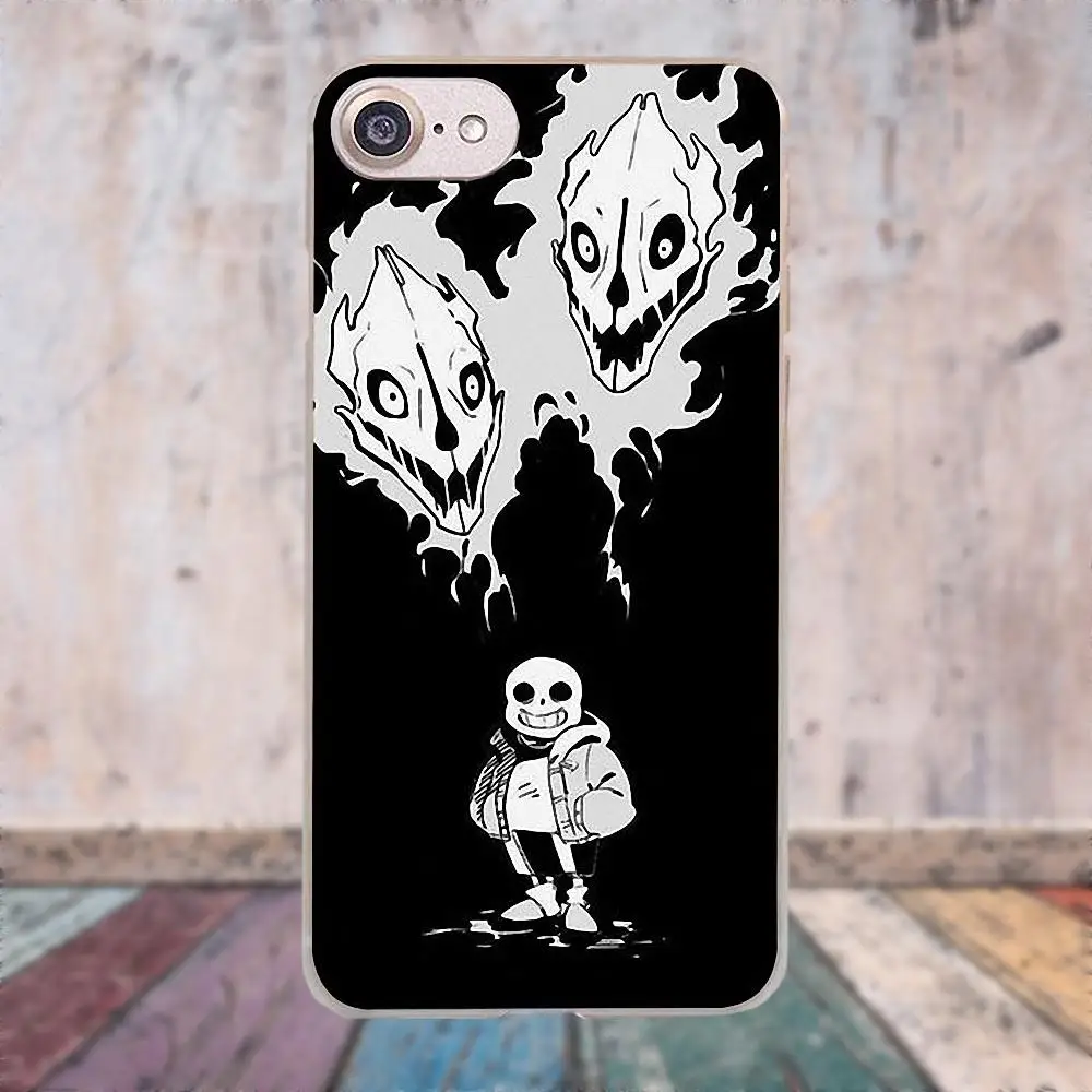 Oedmeb для Apple iPhone X 4 4S 5 5C SE 6 6S 7 8 Plus LG G3 G4 G5 G6 K4 K7 K8 K10 V10 V20 мягкий чехол Undertale Sans|Бамперы| |