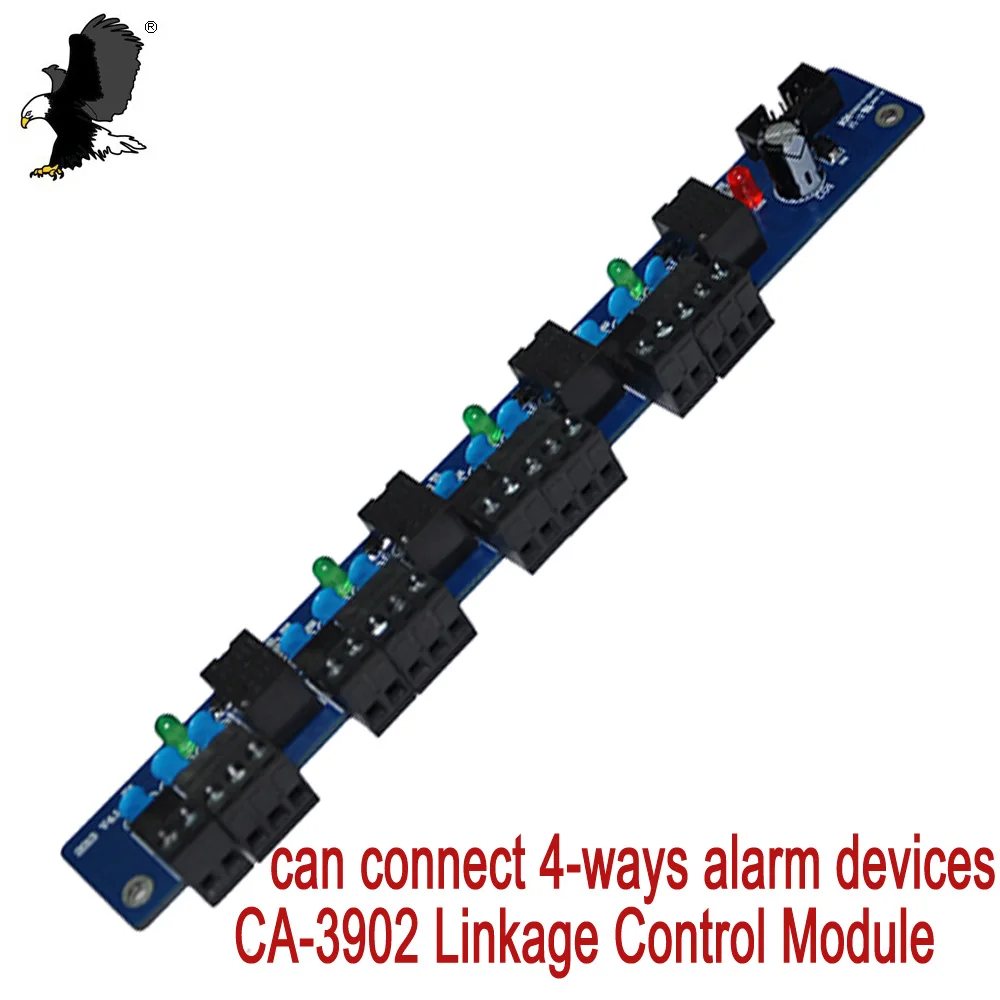 

Linkage Control Module Can Connect 4-ways Alarm Devices CA-3902