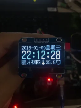 

OLED Clock 51 Single Chip Microcomputer 128640 Calendar Clock