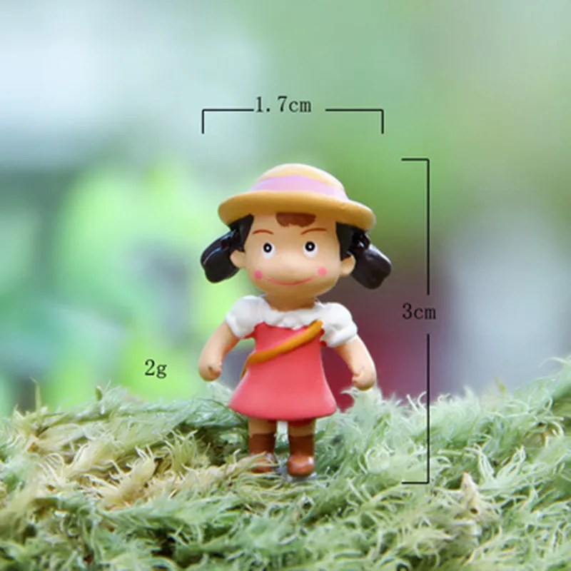 Miyazaki hayao totoro micro landscape xiaomei gardening decoration micro landscape potted children interactive gifts