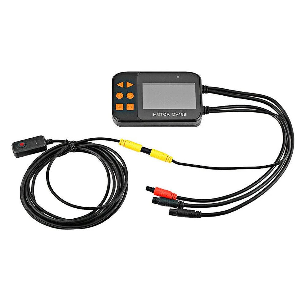

130 Degree Motorcycle Parts Dual Video Night Vision Electronics HD Dash Cam Front Rear DVR Vehicle Waterproof Wide Angle