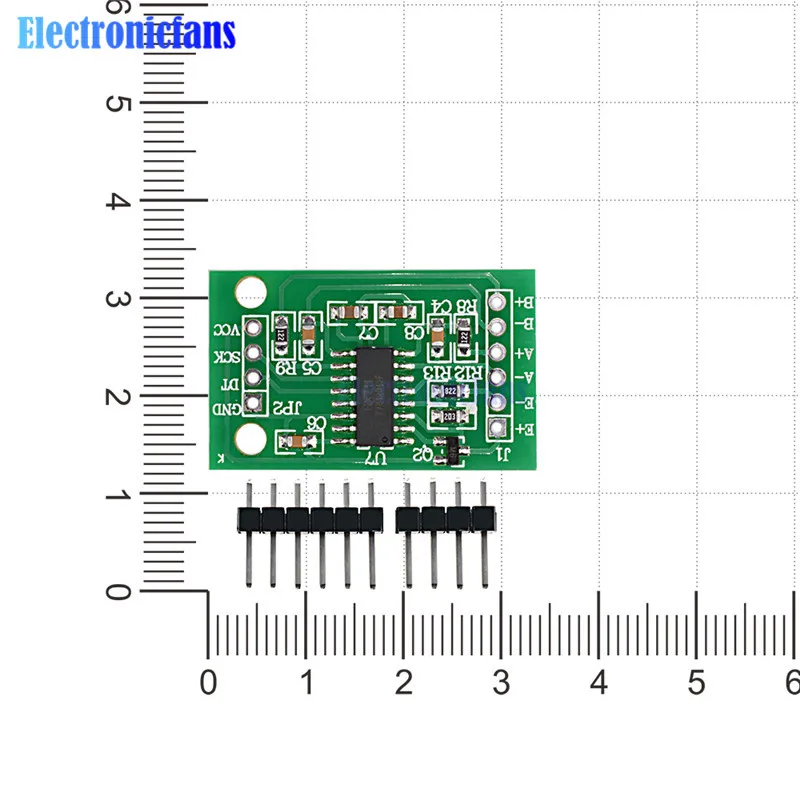 HX711 датчик взвешивания двухканальный 24 бит точность A/D Модуль Датчик давления Горячая Распродажа