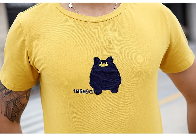 Новая летняя Одинаковая одежда для семьи Одежда для всей семьи Мать и дочка для папы и сына хлопковая футболка+ шорты комплекты с рисунком медведя