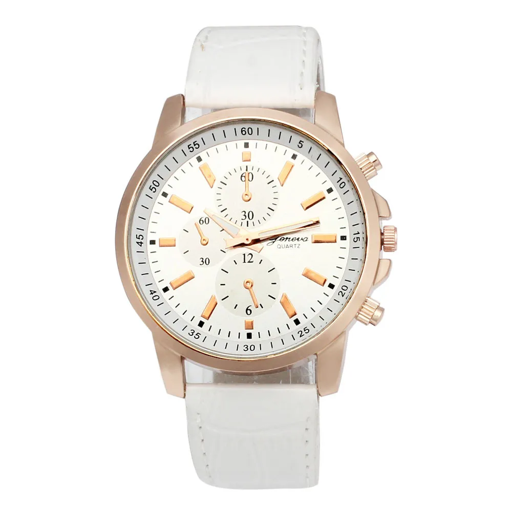 

Mens Women's Classic Luxury Leather Quartz Wrist Watch zegarek meski с а reloj hombre naviforce orologio uomo Herenhorloge C