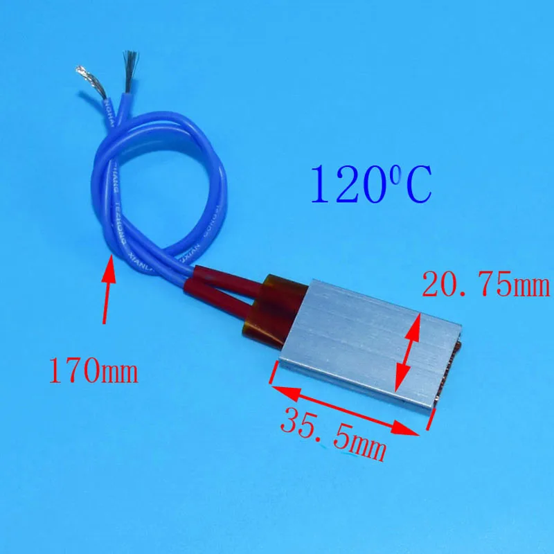 2 предмета 12V Ptc нагреватель Нагревательный элемент фен для волос аксессуары бигуди нагреватель 80/120/220 градусов Цельсия нагреватель воздуха на дизельном топливе