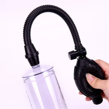 Men Penis Pump Vacuum Penis Enlargement Extender Hands Operator Male Penis Trainer Sucking Vacuum Sleeve Adult Sex Product 2