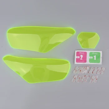 

Yellow Front Headlight Lens Protection Screen Cover For Yamaha Xmax 300/250