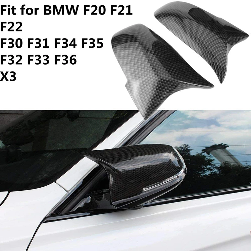 Rearview Mirrors Cover Real Carbon Fiber for BMW F20 F22 F30 F31 GT F34 F32 F33