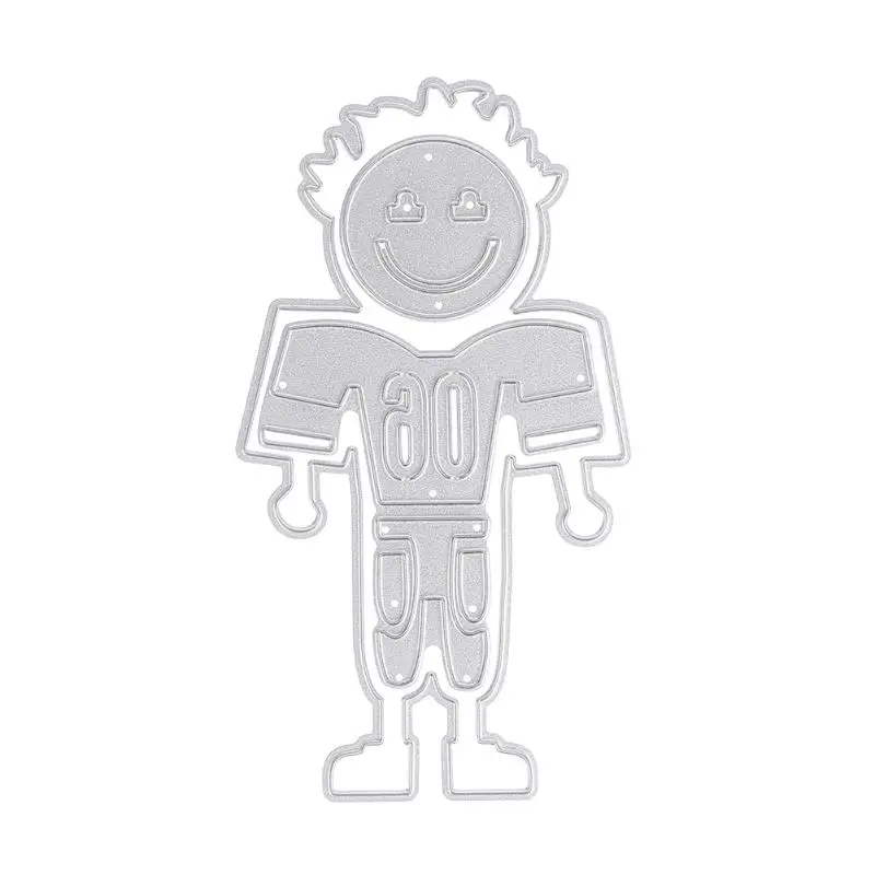 

Rugby Player Metal Cutting Dies Stencils for DIY Scrapbooking Photo Album Decorative Embossing DIY Paper Card Metal Dies