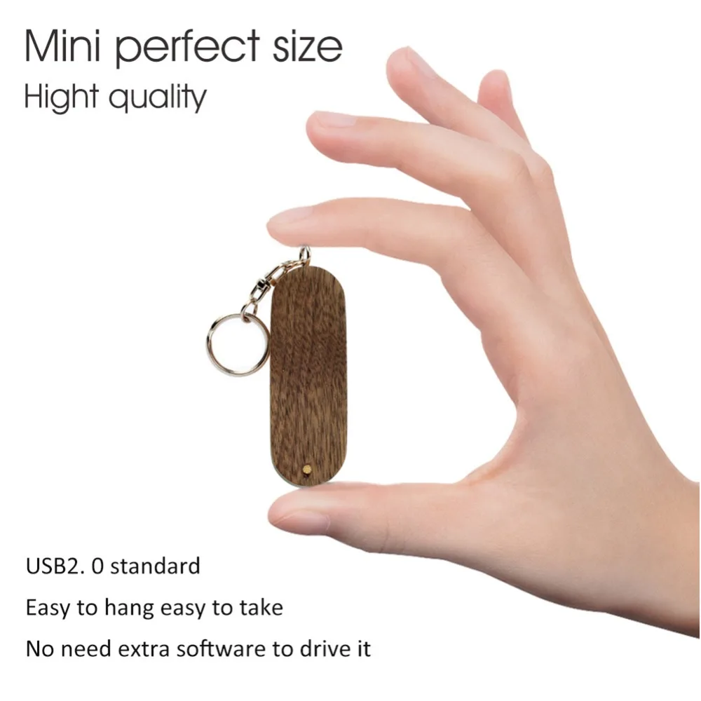 Деревянный usb накопитель флэш брелок свадебные фотографии на память флешка 4 ГБ 8