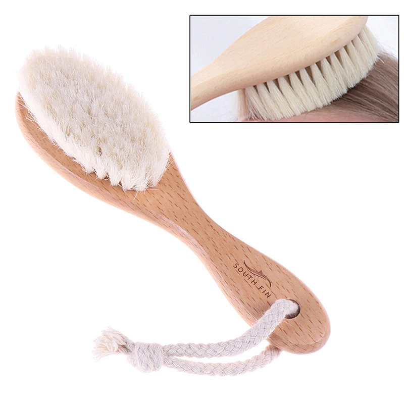 1PC Massage Brush Wood Comb Hairbrush Comb Chinese Style Professional Healthy Paddle Cushion Hair Loss Newborn Hair Brush