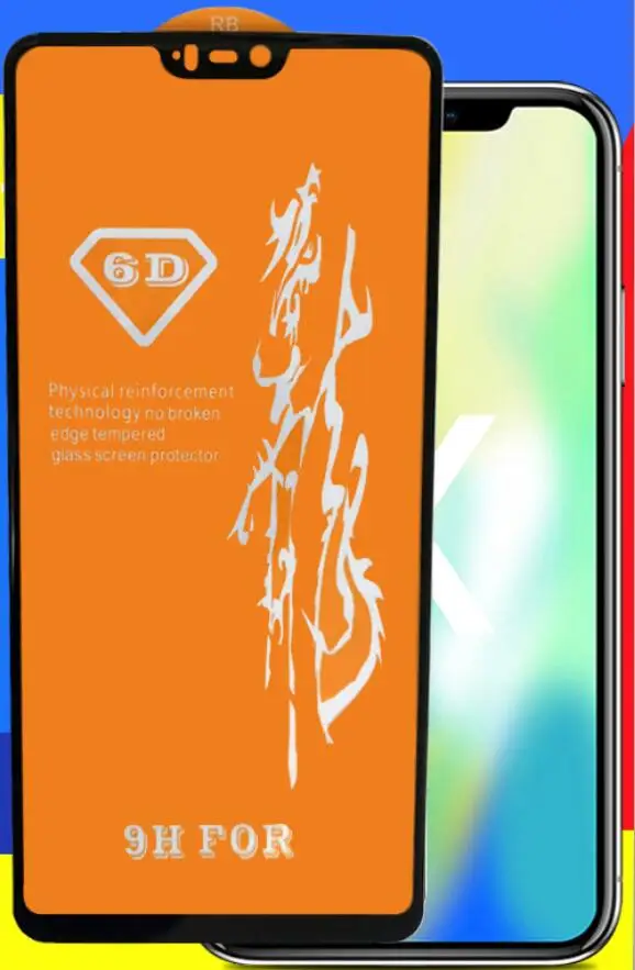 

Full Screen Panel Glue Tempered Glass For Xiaomi Redmi Note 5 Pro 6 Pro 7 Pro 7 2.5D Curved rounded oleophobic High Quality