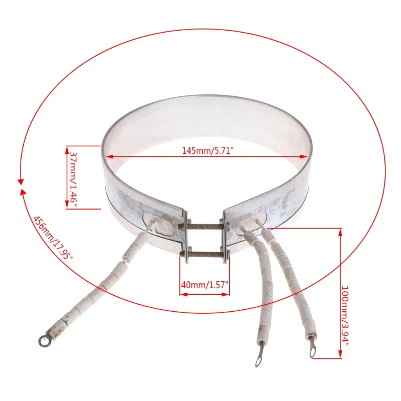 145/150/155/160/165 мм тонкая полоска нагревательный элемент 220V 750W для бытовых электроприборов, Новинка