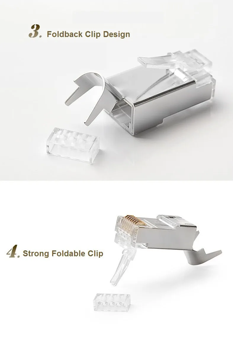 Cat7 FTP Modular Plug -B2