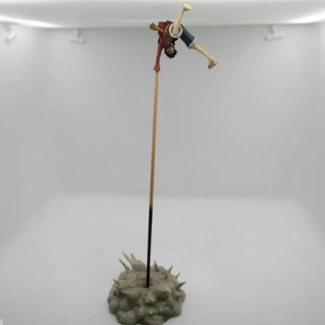 Cheap One Piece Monkey D Luffy Action Figure 1/8 scale painted figure Gomu Gomu No Jet Gatling Luffy PVC figure Toy Brinquedos Anime