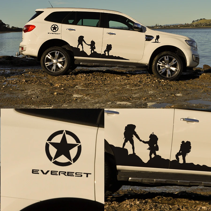 car decals 6pc side body brothers personal styling protect scratch