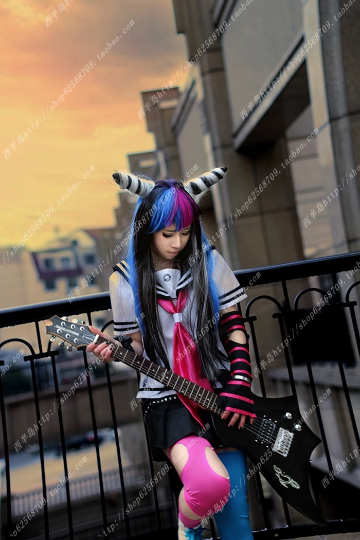 

2019 Danganronpa Dangan-Ronpa Ibuki Mioda Cosplay Costume Custom Made