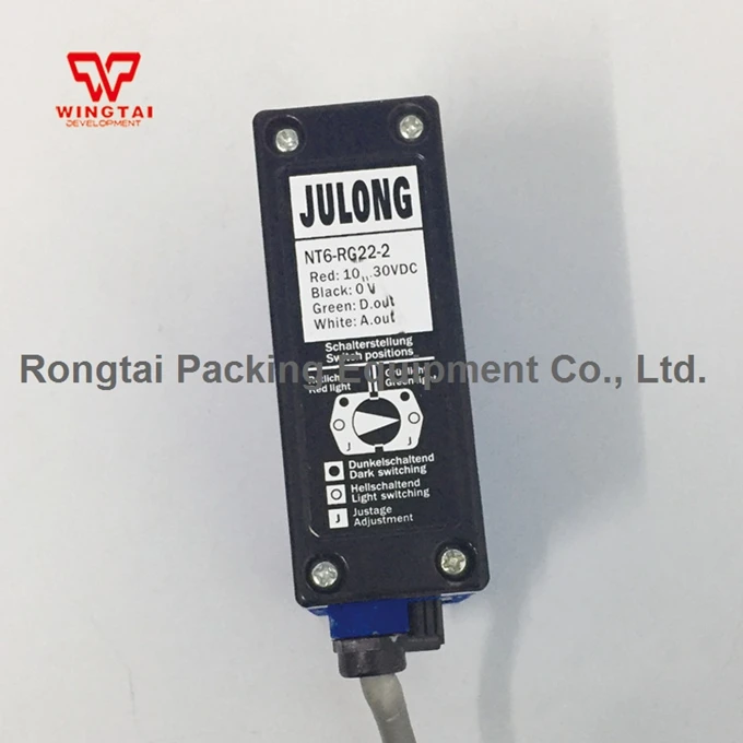 

For Packing Industry Detection Distance 10mm +/- 2mm JULONG Sensor NT6-RG22-2