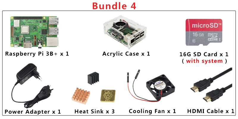 UK Raspberry Pi 3 Model B Plus комплект WiFi и Bluetooth с адаптером питания 3A акриловый чехол лучше, чем Raspberry Pi 3B