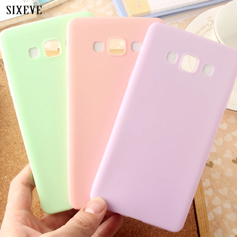 Силиконовый мягкий Cand цветной чехол для телефона Samsung Galaxy S8 S9 S10 E S20 Plus A3 A5 A7 J3 J5 J7 Pro