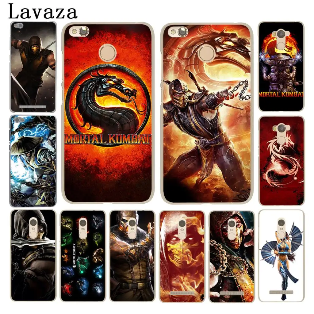 Lavaza Mortal Kombat жесткий чехол для телефона Xiaomi Redmi K20 8A 7A 5A 6A Примечание 8 7 5 6 iPad Pro 4 4X