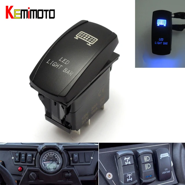 UTV for Polaris Ranger 900 800 RZR 1000 2015 2016 Rocker Switch Stereo