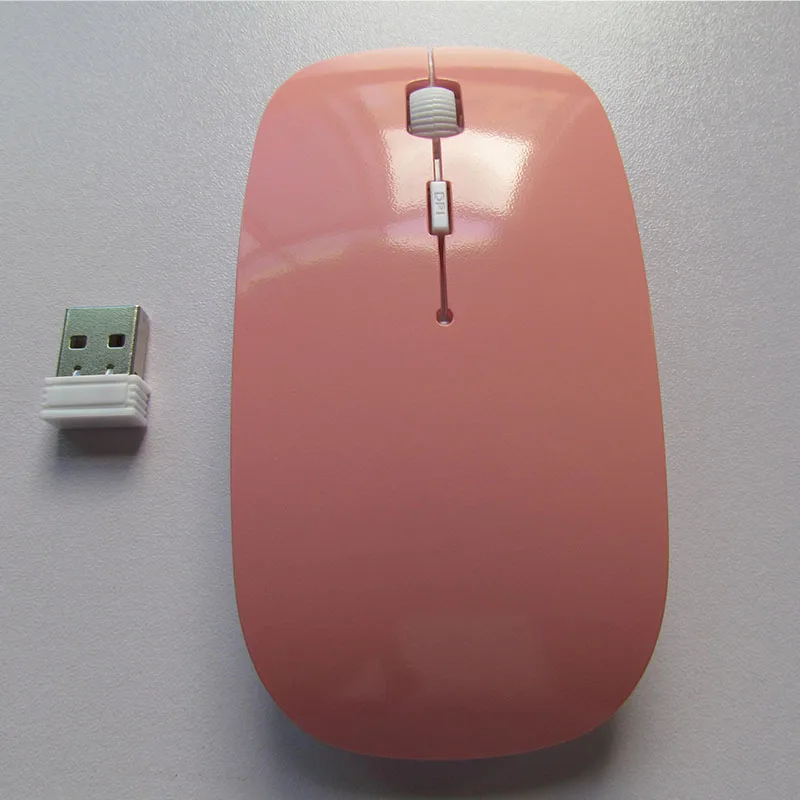 Оригинальная портативная мини USB мышь 2400 DPI беспроводная эргономичная оптическая