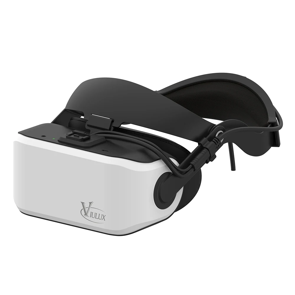 

V8 Virtual Reality PC Helmet 3D Glasses Headset Game Movie Virtual Reality Headset PC Connected Display 73H Refresh Rate Glasses
