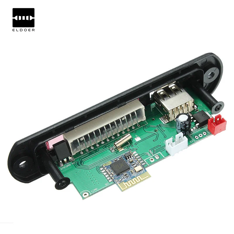 

1PC New DIY Electric Car bluetooth MP3 WMA Decoder Board 12V Wireless Audio Module USB TF Radio