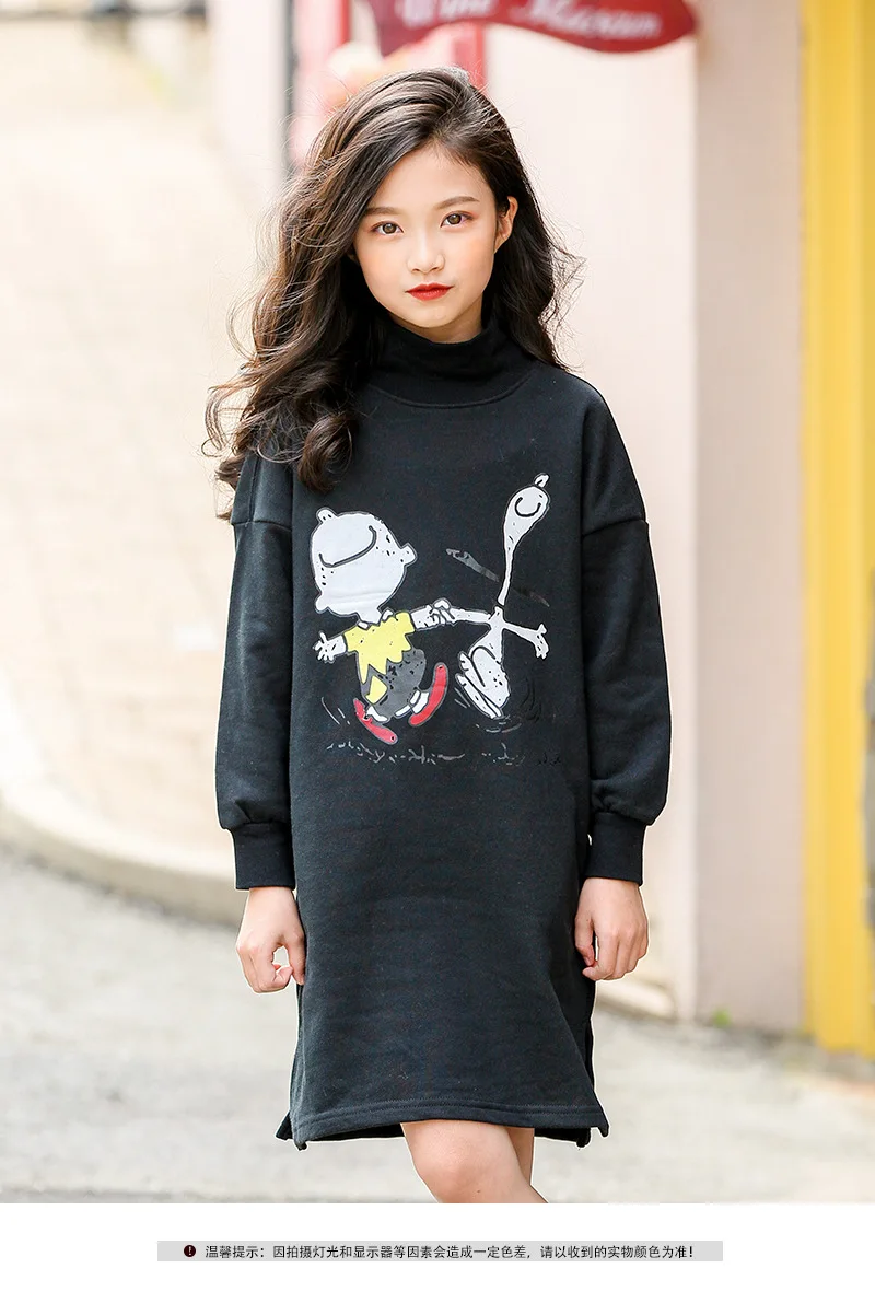 

Girls' dress fall hot style 2018 Korean children's dress princess dress new medium and large child 6-14 years
