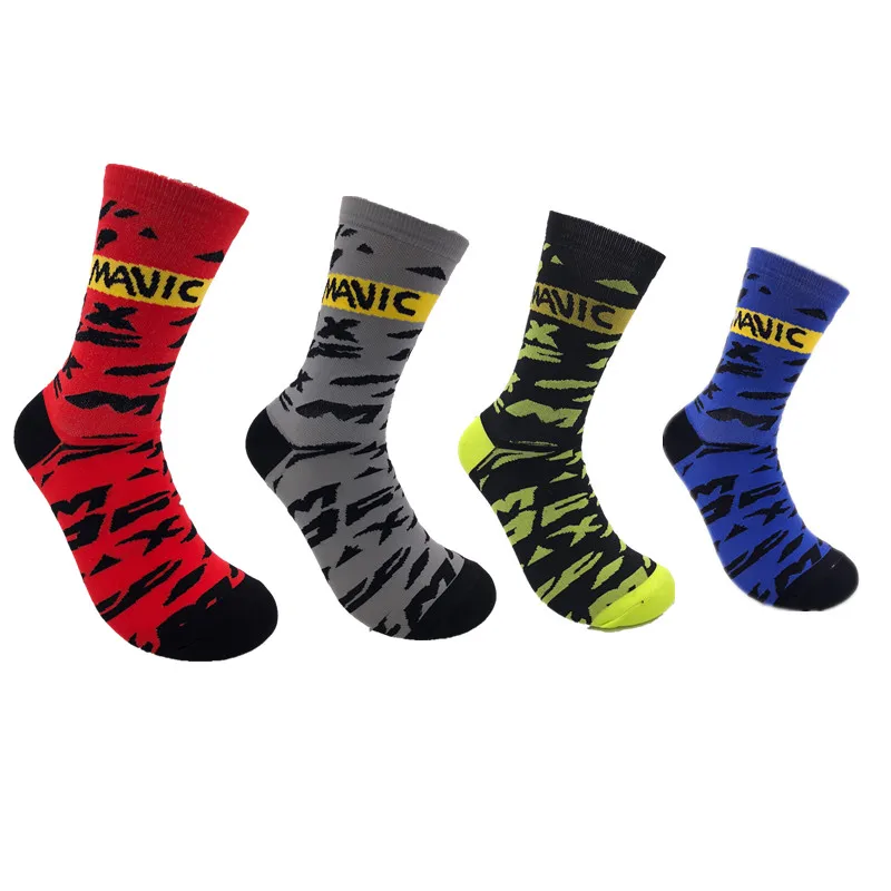 

New Professional Cycling Socks Protect Feet Breathable Wicking Sock Outdoor Road Bike Nylon Socks Bicycle Accessories