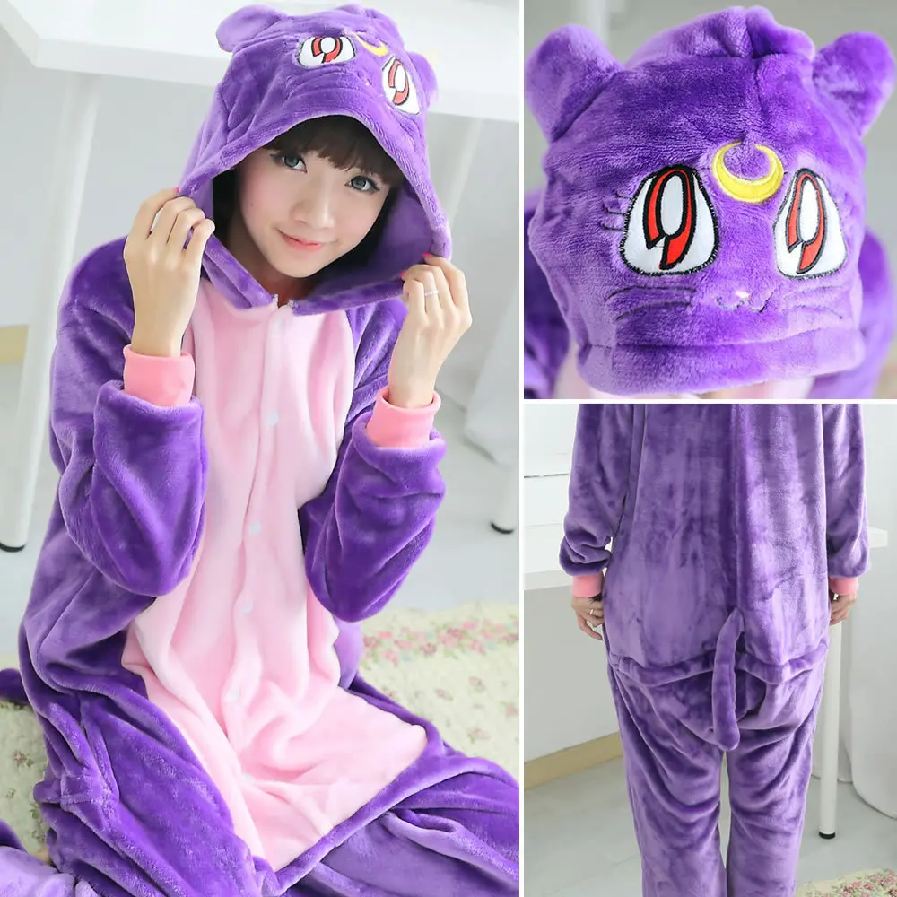 Pijama де кигуруми «Единорог» для взрослых руно взрослый Onesie kigurumi пижамы кигуруми Onesie пара пижамные комплекты теплые большие размеры