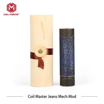 

Original elektronik sigara mechanical Mod CoilMaster Jeans Mech Mod Coil Master elektronik sigara 510 Hybrid Connection vape